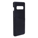 Samsung Galaxy S10+ (Plus) Onsala Kunstlæder Cover m. Lomme til Kort - Sort