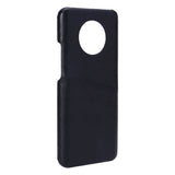 OnePlus 7T Onsala Kunstlæder Cover m. Lomme til Kort - Sort