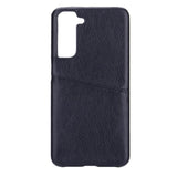 Samsung Galaxy S21 FE (5G) GEAR Onsala Collection Læder Case m. Kortlomme - Sort