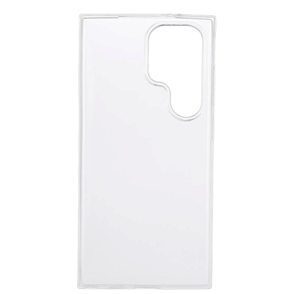 Samsung Galaxy S24 Ultra GEAR Onsala Clear Soft Bagside Cover - Gennemsigtig