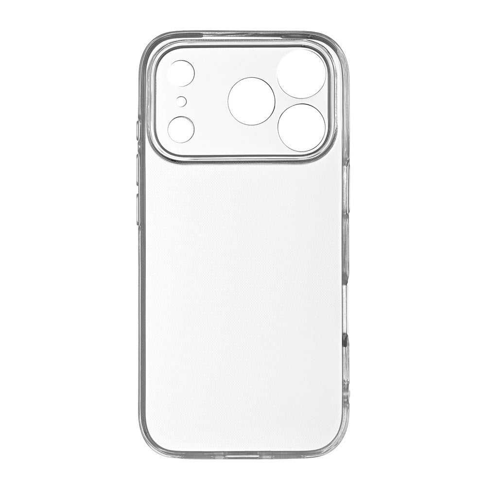 Onsala iPhone 17 Pro Fleksibelt Plastik Bagside Cover - Gennemsigtig