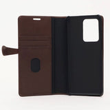 Buffalo - Samsung Galaxy S20 Ultra - 2-i-1 Ægte Læder Flip Cover - Brun