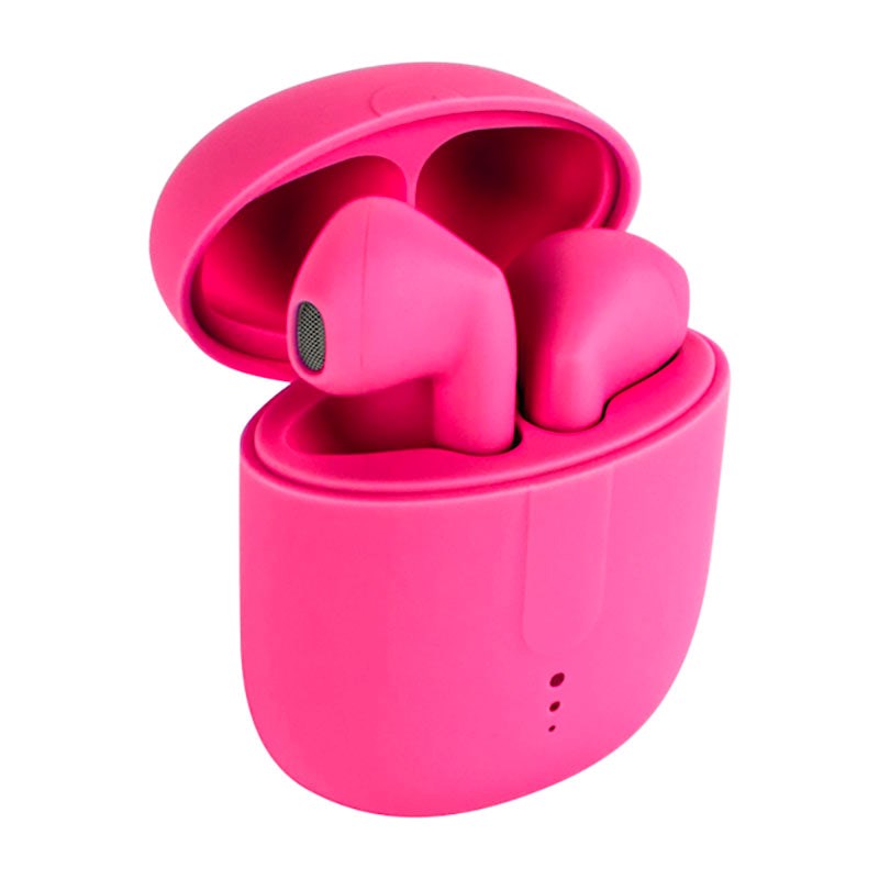 True Wireless Bluetooth In-Ear Høretelefoner m. Opladningsetui fra Setty - Pink