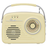 Setty Bluetooth Højttaler m. Radio - Retro - Beige