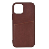 Buffalo iPhone 13 Mini Kunstlæder Bagside Cover m. Kortlomme - Brun