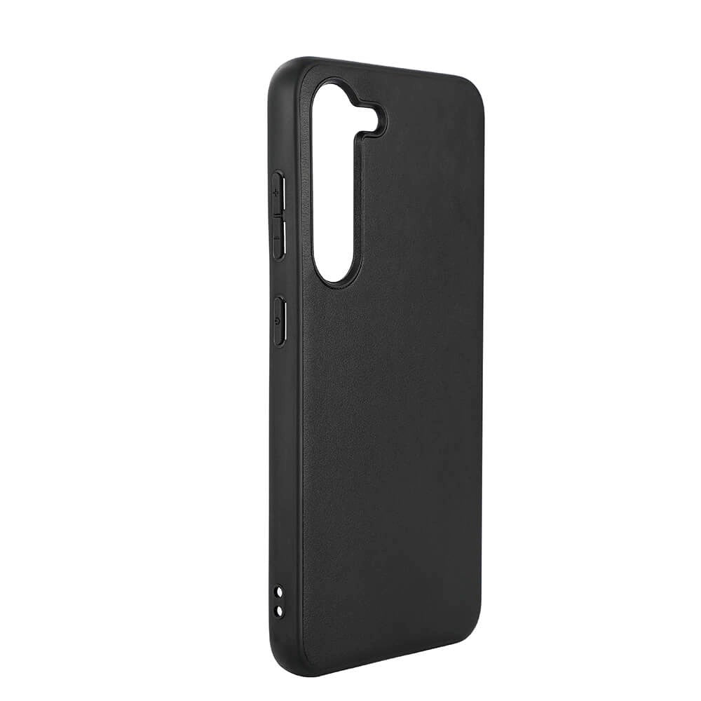 Buffalo Samsung Galaxy S23 Ægte Læder Bagside Cover - Sort
