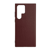 Samsung Galaxy S23 Ultra Buffalo Ægte Læder Bagside Cover - Brun
