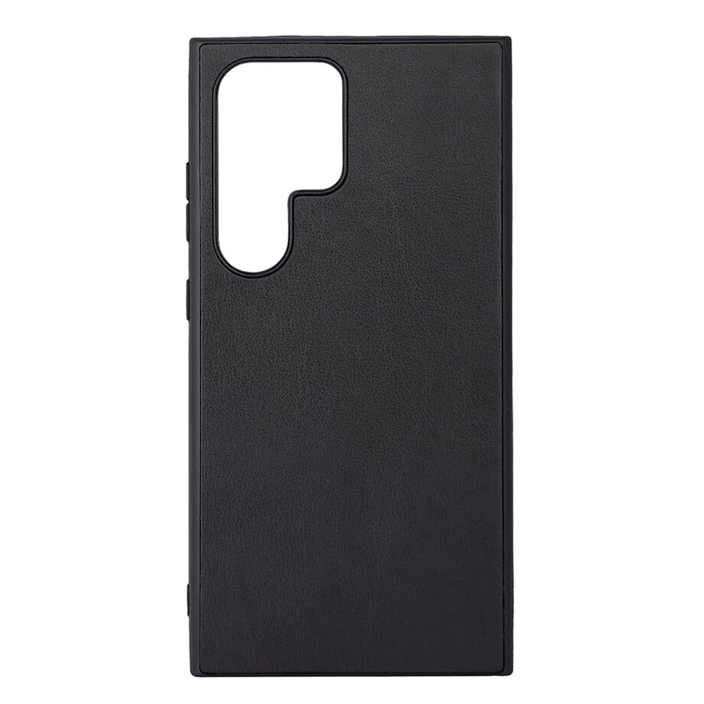 Samsung Galaxy S24 Ultra GEAR Buffalo Vegansk Læder Bagside Cover - Sort