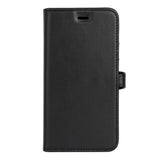 Samsung Galaxy S24 Buffalo 2-in-1 Wallet Ægte Læder Magnet Flip Cover m. Pung - Sort