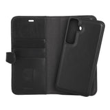 Samsung Galaxy S24+ (Plus) GEAR Buffalo 2-in-1 Wallet Ægte Læder Magnet Flip Cover m. Pung - Sort