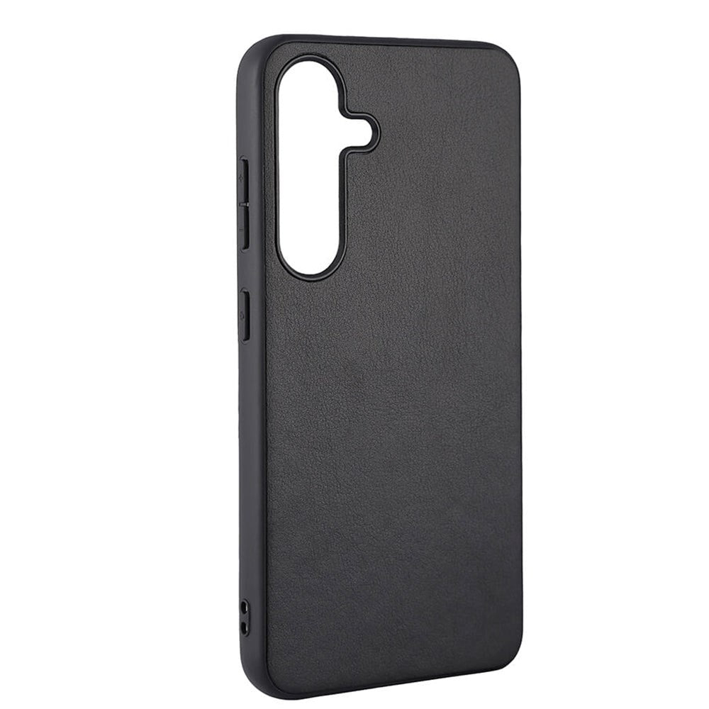 Samsung Galaxy S24 GEAR Buffalo Vegansk Læder Bagside Cover - Sort