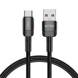 Tech-Protect Ultraboost Evo USB-A til USB-C Kabel 1000W/5A 1m - Sort