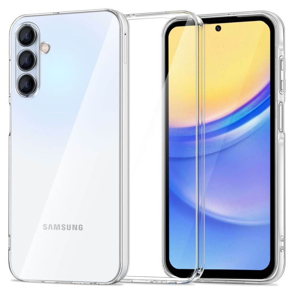 Samsung Galaxy A55 (5G) Tech-Protect Flexair+ Fleksibelt Plastik Bagside Cover - Gennemsigtig