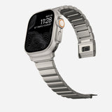 Apple Watch (42/44/SE/45/46/49mm) Tech-Protect Steelband Stål Urrem - Titanium