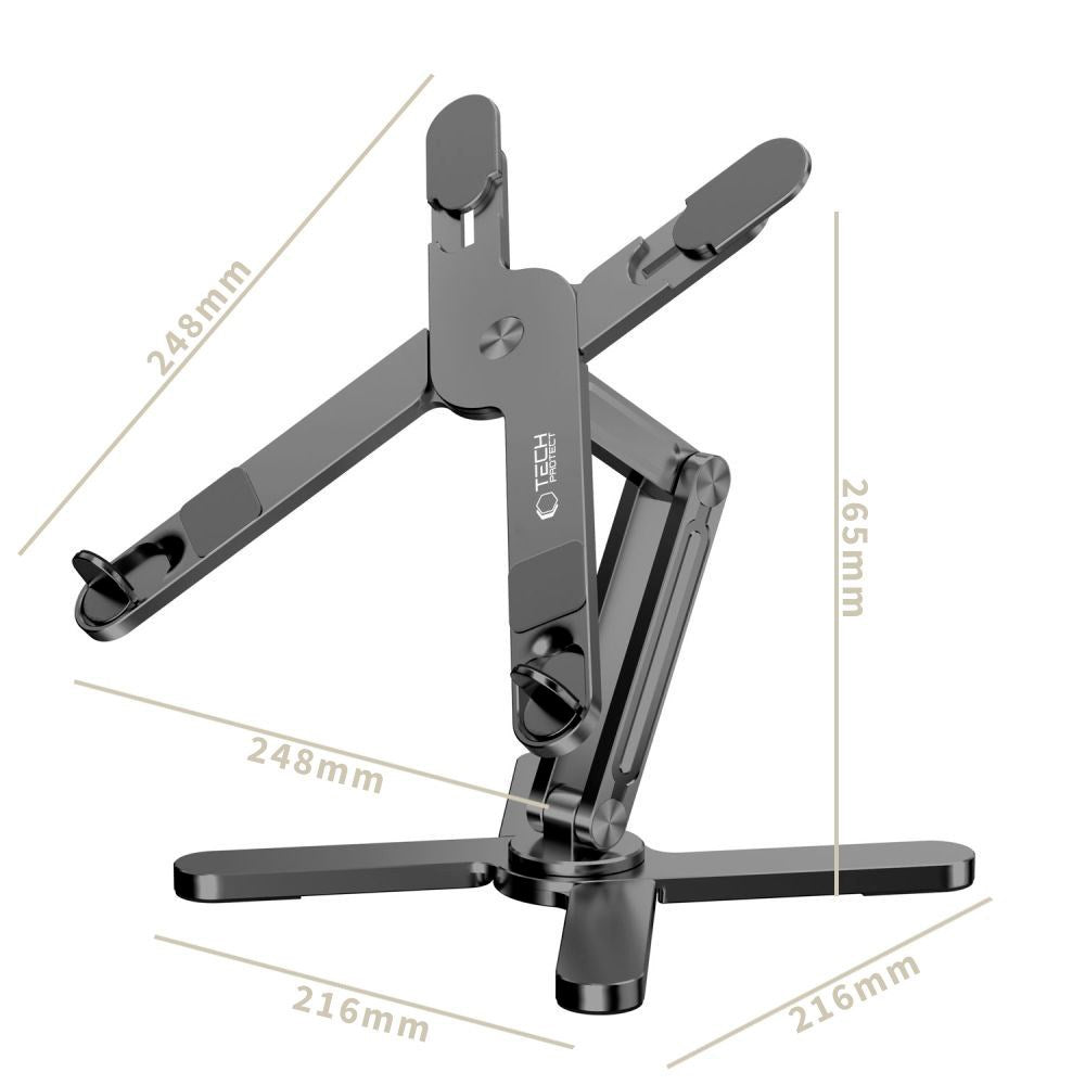 Tech-Protect Universal Aluminium Bærbar Stander ULS200 - Grå