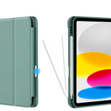 Tech-Protect iPad 10.9" (2022) SC Cover m. Apple Pencil Holder - Mørkegrøn