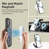 iPhone 16 Tech-Protect MagMat Bagside Cover - MagSafe Kompatibel - Mat Sort