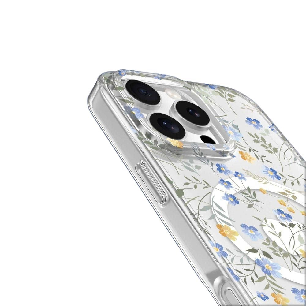 iPhone 16 Pro Tech-Protect MagMood Bagside Cover - MagSafe Kompatibel - Spring Flowers