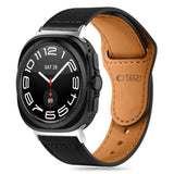 Samsung Galaxy Watch Ultra (47mm) Tech-Protect Leatherfit Ægte Læder Rem - Black