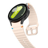 Samsung Galaxy Watch 4 / 5 / 6 / 7 / FE Tech-Protect Silicone Sport Rem - Lyserød