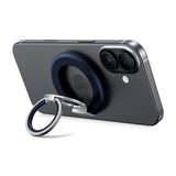 Tech-Protect Magnetisk Finger Ring - Mobil - MagSafe Kompatibel - Mørkeblå
