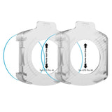 Tech-Protect Easy Set+ Huawei Watch GT 5 Pro (46mm) Skærmbeskyttelsesglas - inkl. Installationsramme - 2 stk. - Gennemsigtig