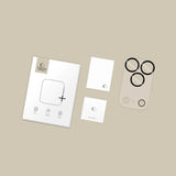Tech-Protect Cam Fit+ - iPhone 17 Pro - Kameralinsebeskyttelsesglas - Gennemsigtig