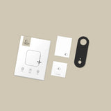 Tech-Protect - iPhone Air - CamAlloy Fit+ Kameralinsebeskyttelsescover - Sort