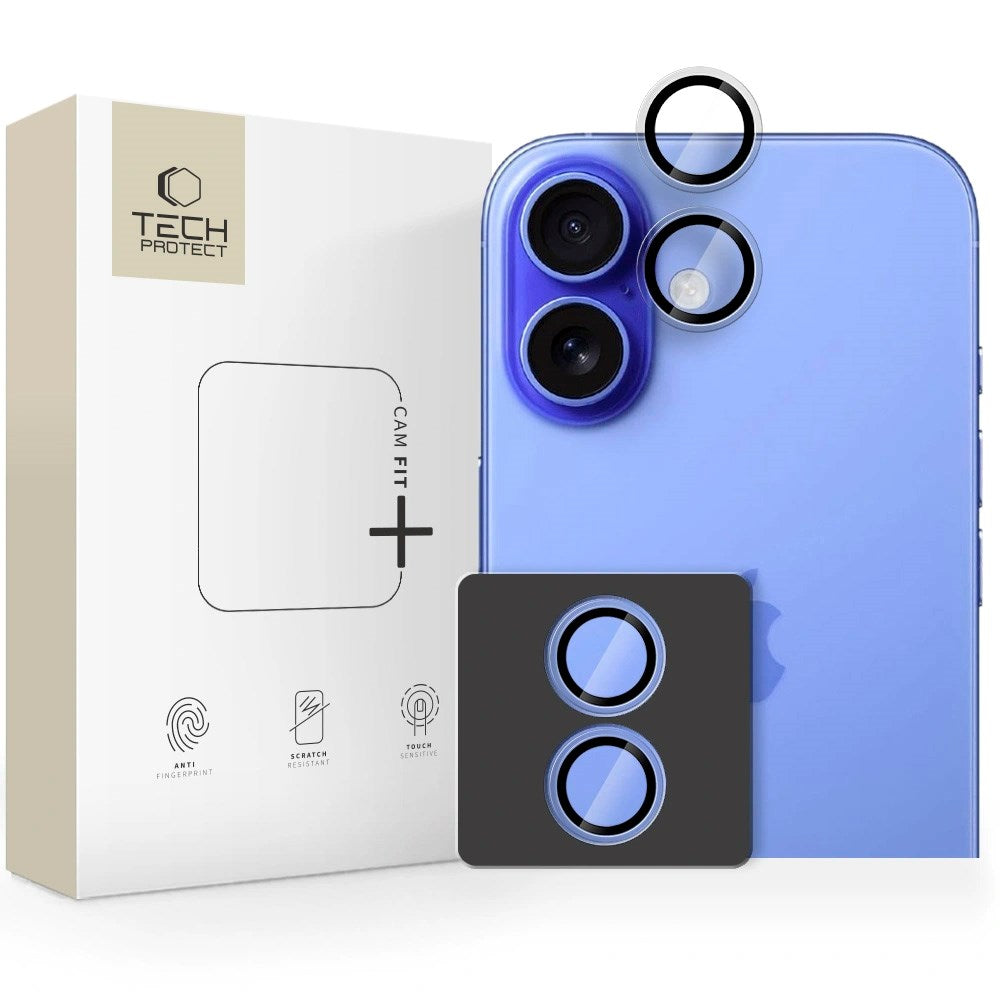 Tech-Protect - iPhone 17 - Camring Fit+ Kameralinsebeskyttelse - Gennemsigtig