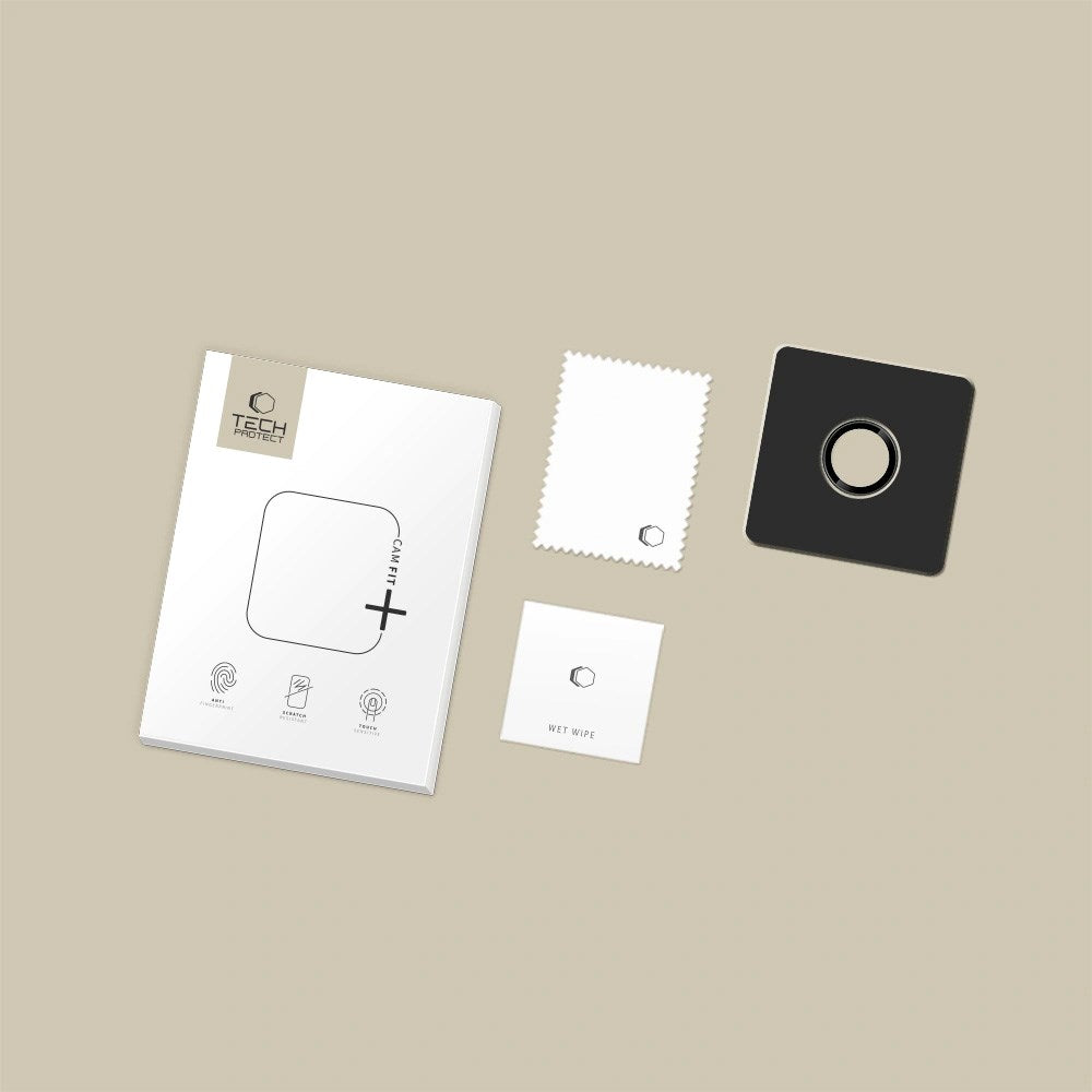 Tech-Protect - iPhone Air - Camring Fit+ Kameralinsebeskyttelse - Sort