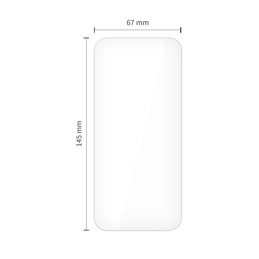 Tech-Protect - iPhone 17 - Easy Set+ Beskyttelsessæt m. Skærmbeskyttelsesglas & Kameralinsebeskyttelsesglas - Gennemsigtig