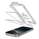 Tech-Protect - iPhone 17 Pro Max - Quick Set+ Skærmbeskyttelsesglas - 2 stk - Gennemsigtig / Sort Kant