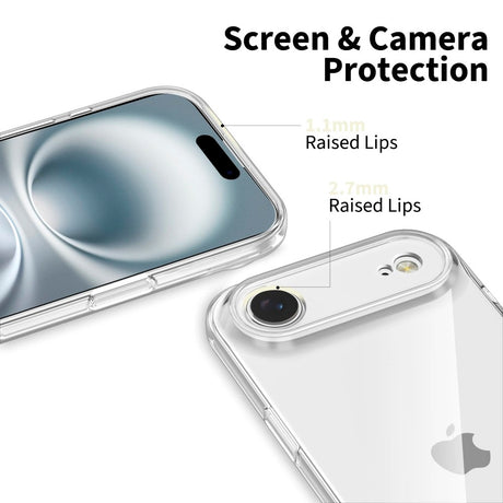 Tech-Protect - iPhone Air - Flexair Fleksibel Plast Cover - Gennemsigtig