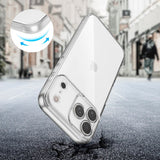 Tech-Protect - iPhone 17 Pro - Flexair Fleksibel Plast Cover - Gennemsigtig