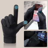 Tech-Protect Touch Screen Handsker - (24 x 22 cm) - Sort