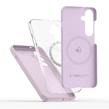 Tech-Protect Silikone Cover - Samsung Galaxy S25 - MagSafe Kompatibel - Lilla