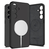 Tech-Protect Silikone Cover - Samsung Galaxy S25+ (Plus) - MagSafe Kompatibel - Sort