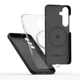 Tech-Protect Silikone Cover - Samsung Galaxy S25+ (Plus) - MagSafe Kompatibel - Sort