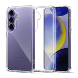 Samsung Galaxy S25+ (Plus) Tech-Protect Flexair Hybrid Bagside Cover - Gennemsigtig