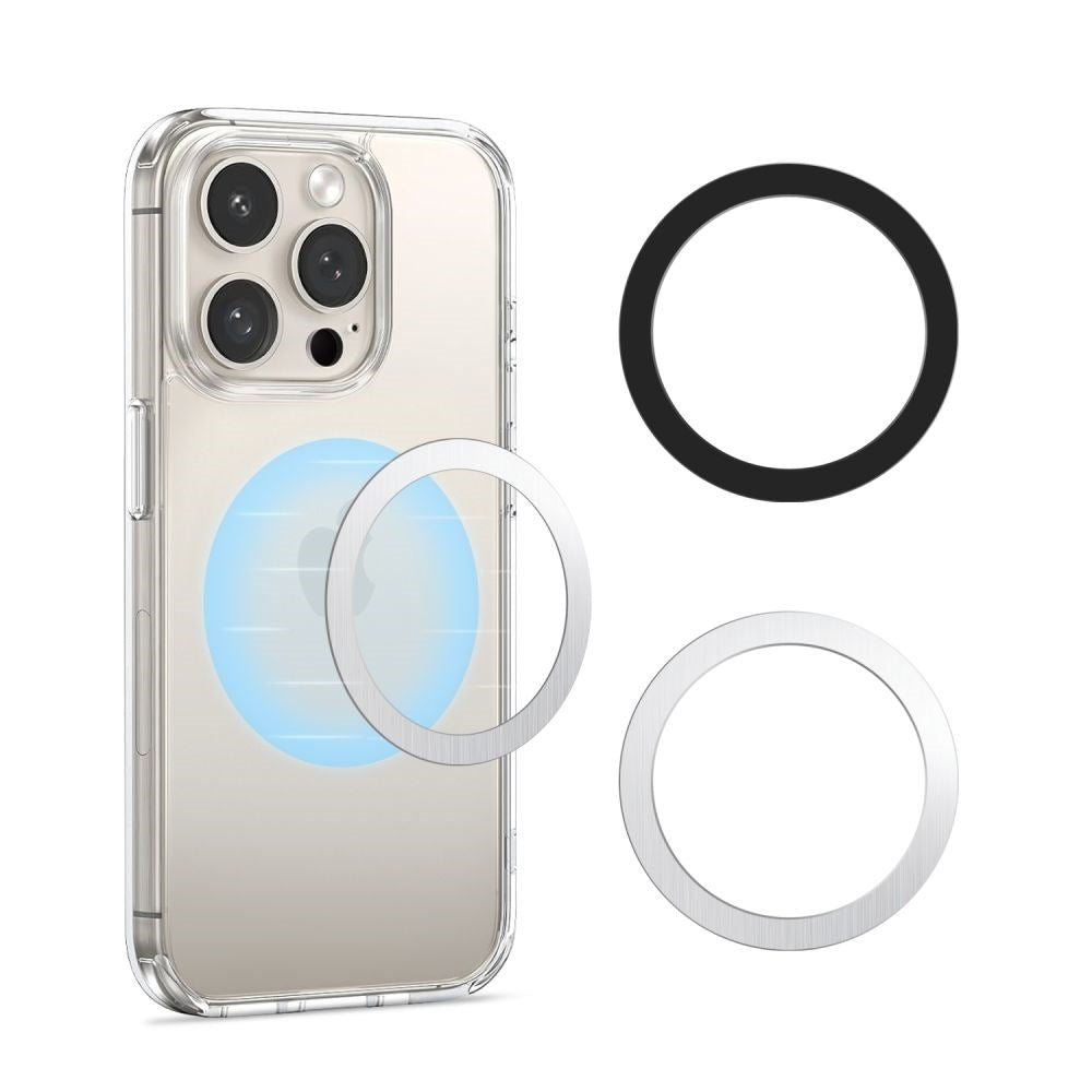 Tech-Protect MMP-110 MagSafe Konverteringsring - Sølv / Sort