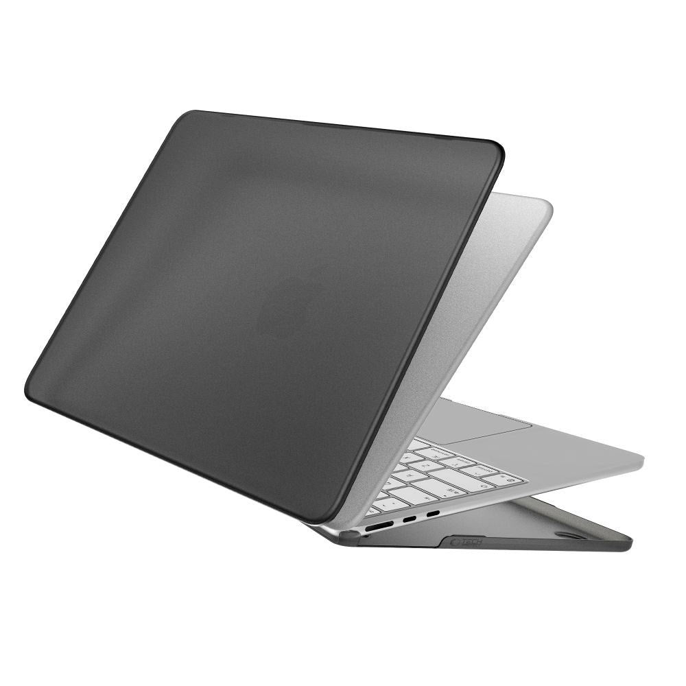 MacBook Air 13 M5/M4/M3/M2 (2026-2022) Tech-Protect Softshell Plast Cover - Mat Sort