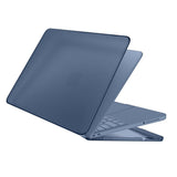 MacBook Neo 13 A18 Pro (2026) Tech-Protect Softshell Plast Cover - Mat Indigo