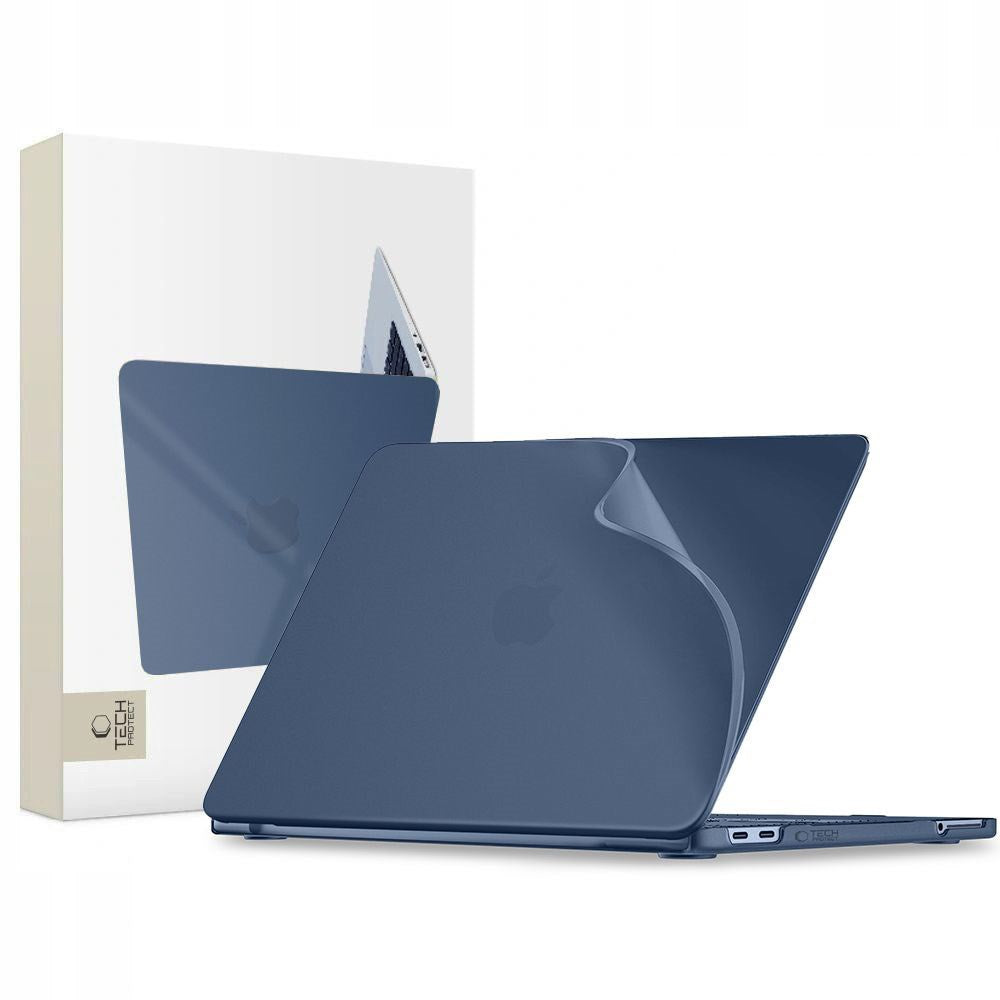 MacBook Neo 13 A18 Pro (2026) Tech-Protect Softshell Plast Cover - Mat Indigo