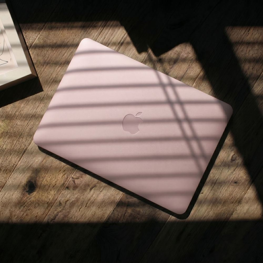 MacBook Neo 13 A18 Pro (2026) Tech-Protect Softshell Plast Cover - Mat Blush