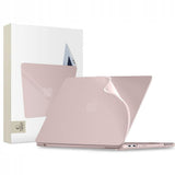 MacBook Neo 13 A18 Pro (2026) Tech-Protect Softshell Plast Cover - Mat Blush