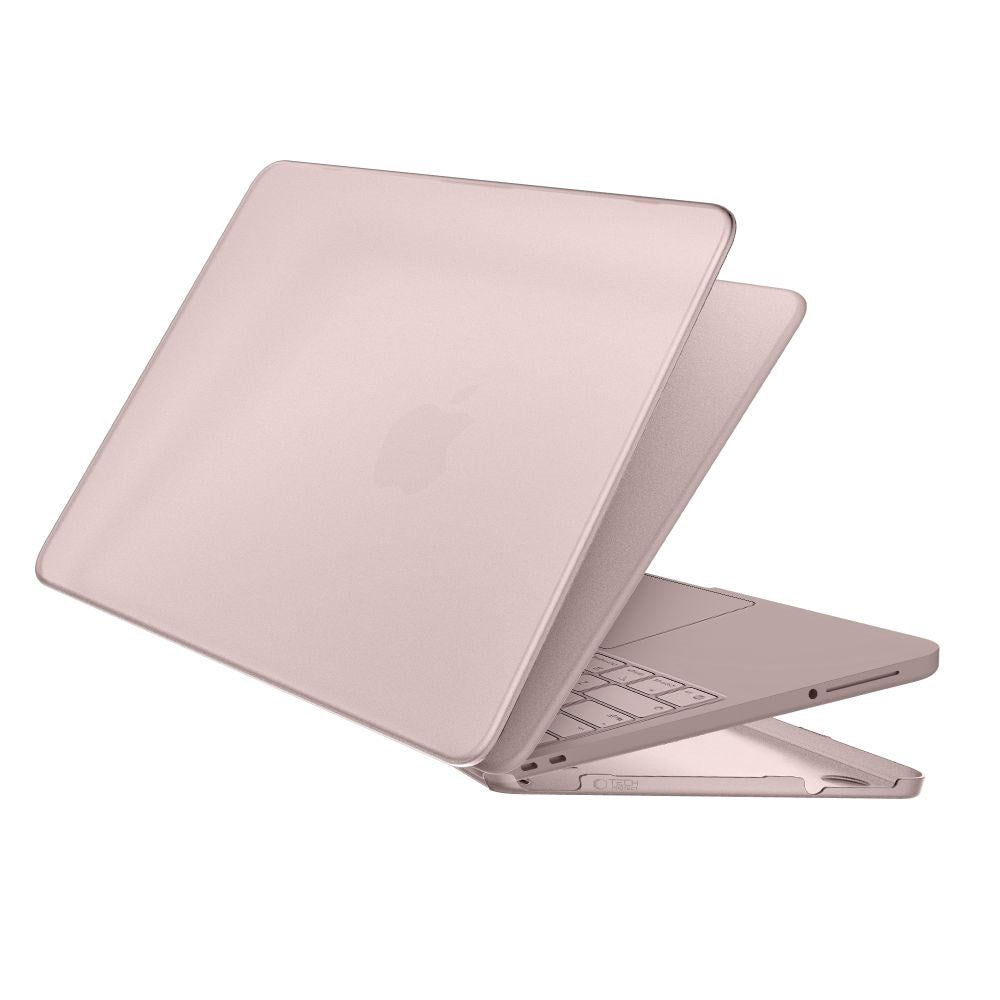 MacBook Neo 13 A18 Pro (2026) Tech-Protect Softshell Plast Cover - Mat Blush