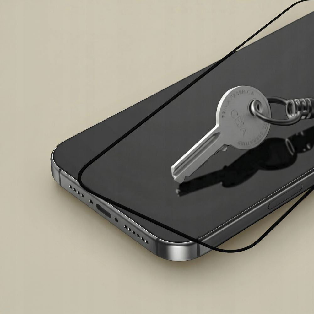 Xiaomi 17T Tech-Protect Glass Fit+ Skærmglas - 2 stk - Gennemsigtig / Sort Kant