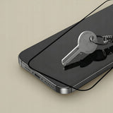 Xiaomi 17T Tech-Protect Glass Fit+ Skærmglas - 2 stk - Gennemsigtig / Sort Kant