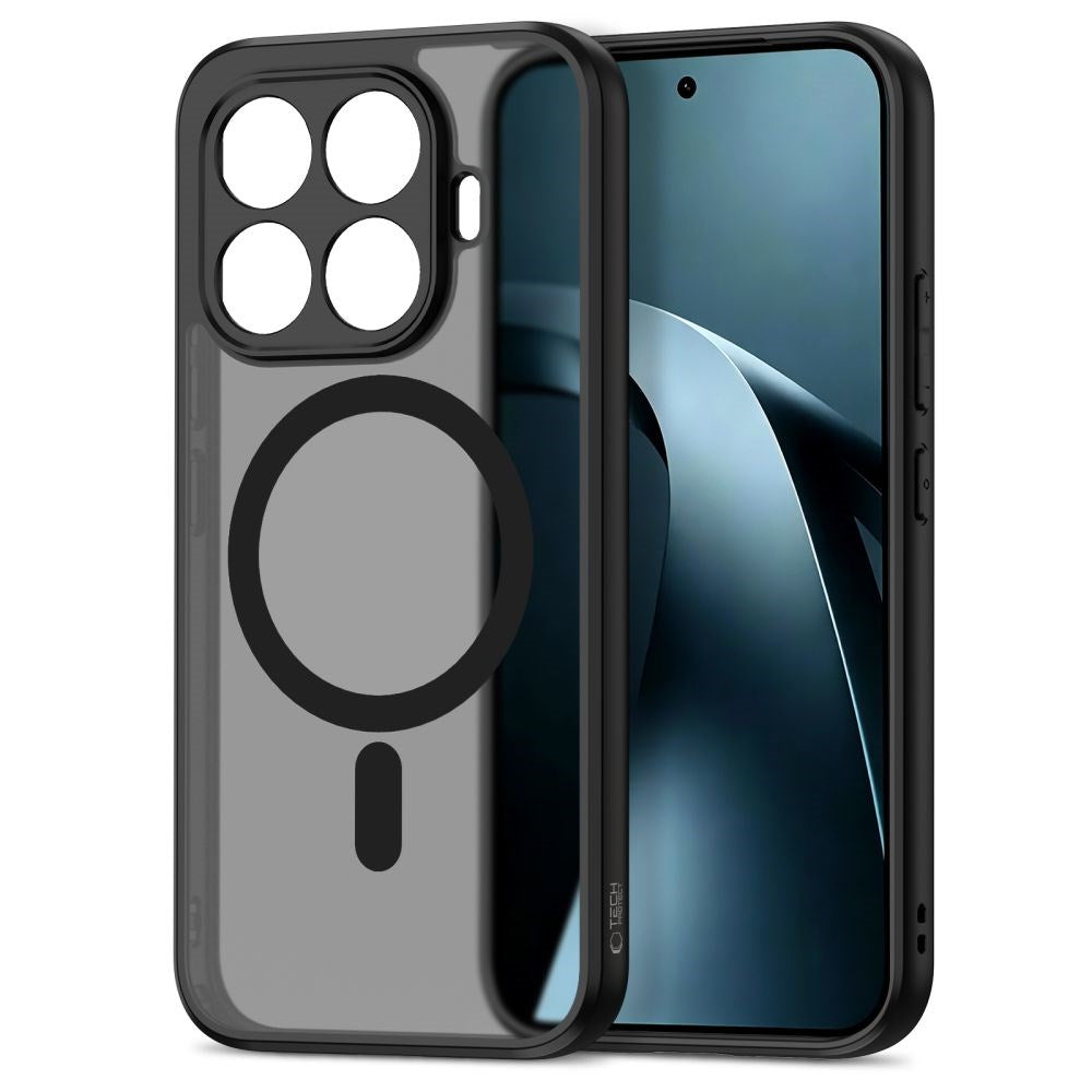 Xiaomi 17T Tech-Protect MagMat Hybrid Bagside Cover - MagSafe Kompatibel - Sort