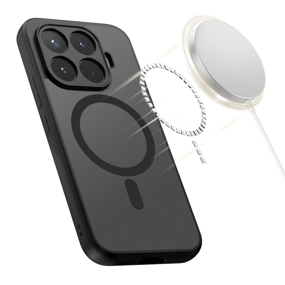 Xiaomi 17T Tech-Protect MagMat Hybrid Bagside Cover - MagSafe Kompatibel - Sort